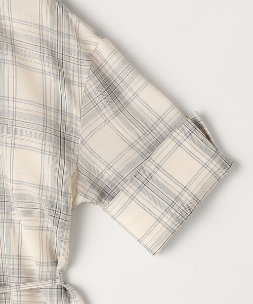 COMME CA(コムサ)の「〔 Sサイズ 〕 モノトーンシアーチェック ブラウス(シャツ/ブラウス・レディース・オフホワイト・5号)」の20枚目の写真