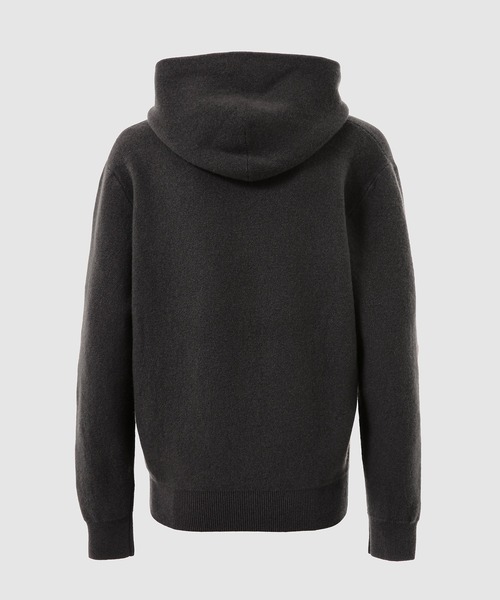 LEMAIRE(ルメール)の「HOODED SWEATER(ニット/セーター・メンズ・ブラック・S/M)」の2枚目の写真
