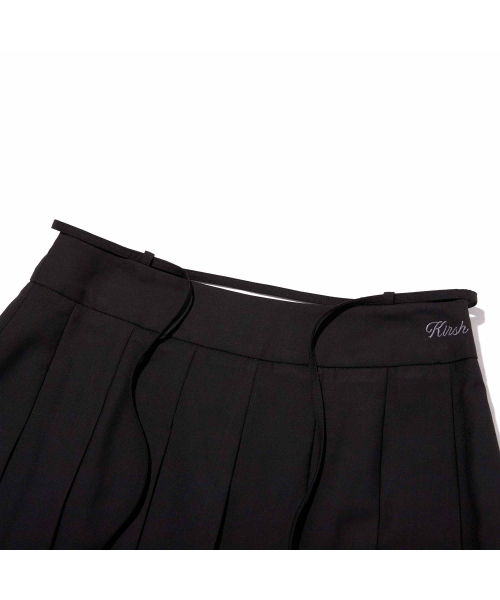 KIRSH（キルシー）の「イナーパンツディテールミニプリーツスカート[ブラック]（スカート・レディース・その他・SMALL/MEDIUM）」の3枚目の写真