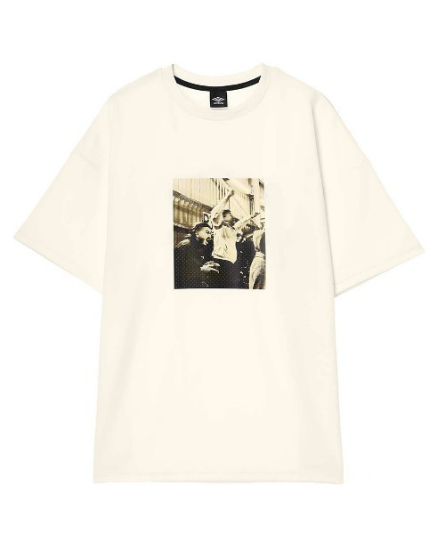 UMBRO(アンブロ)の「UMBRO/アンブロ フォトプリントTシャツ UF6FHT56MB(Tシャツ/カットソー・メンズ・ホワイト/ブラック・S/M/L/XL)」の3枚目の写真