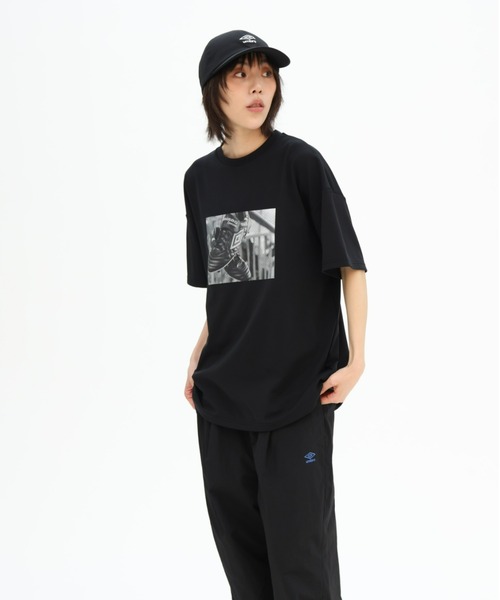 UMBRO(アンブロ)の「UMBRO/アンブロ フォトプリントTシャツ UF6FHT56MB(Tシャツ/カットソー・メンズ・ホワイト/ブラック・S/M/L/XL)」の16枚目の写真