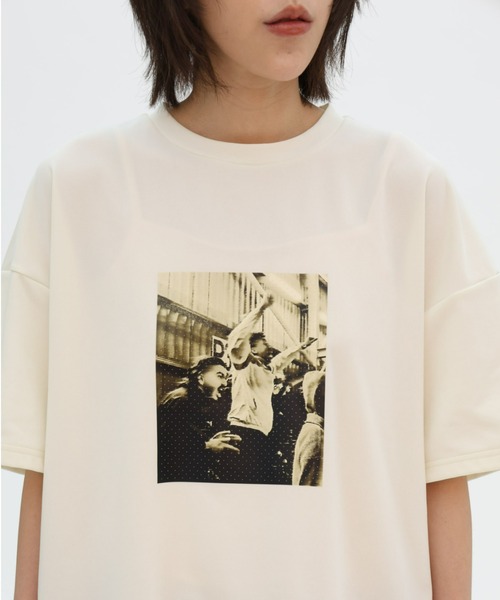 UMBRO(アンブロ)の「UMBRO/アンブロ フォトプリントTシャツ UF6FHT56MB(Tシャツ/カットソー・メンズ・ホワイト/ブラック・S/M/L/XL)」の5枚目の写真