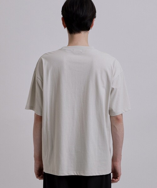 tk.TAKEO KIKUCHI(ティーケータケオキクチ)の「フォト&刺繍Tシャツ(Tシャツ/カットソー・メンズ・ホワイト/グリーン系/ライトグレー・02/04/03)」の18枚目の写真