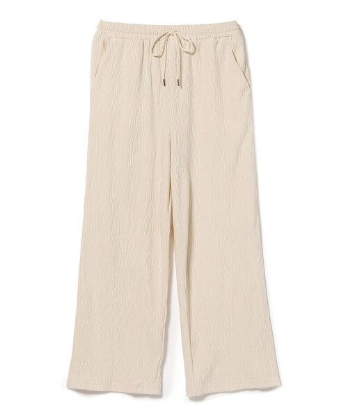 BEAMS HEART(ビームスハート)の「楊柳 ベロア パンツ(その他パンツ・レディース・ブラウン/レッド系その他7/ブラック/ホワイト系その他5・FREE)」の2枚目の写真