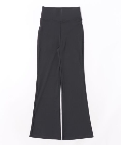 Pittok(ピットク)の「フレアスポーツレギンス アスレジャーヨガパンツ(その他パンツ・レディース・グレー/ブラック・MEDIUM)」の4枚目の写真