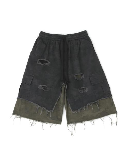 GARDEN TOKYO(ガーデントウキョウ)の「MAVYTH/メヴィス/LAYERED CAMO SHORTS(その他パンツ・メンズ・ブラック・M/L)」の5枚目の写真