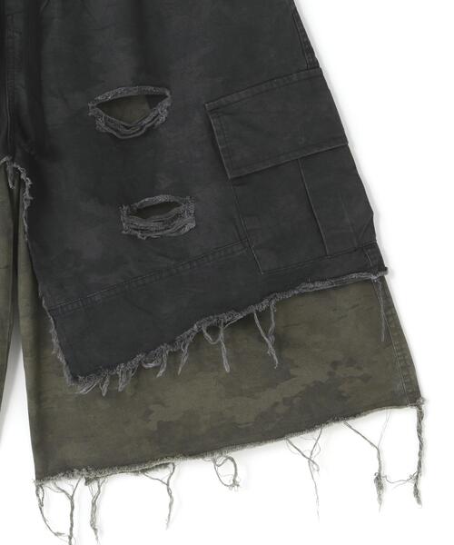 GARDEN TOKYO(ガーデントウキョウ)の「MAVYTH/メヴィス/LAYERED CAMO SHORTS(その他パンツ・メンズ・ブラック・M/L)」の9枚目の写真