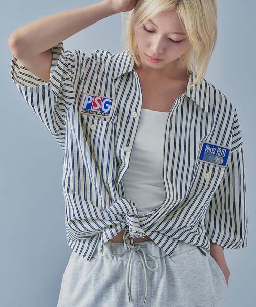 Paris Saint-Germain JP 1970 Stripe Shirt2 — футболка PSG в полоску 1970