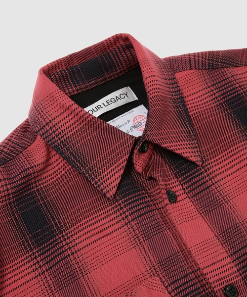 Our Legacy(アワーレガシー)の「OUR LEGACY WHOPPIN SHIRT(シャツ/ブラウス・メンズ・レッド・44/46)」の6枚目の写真