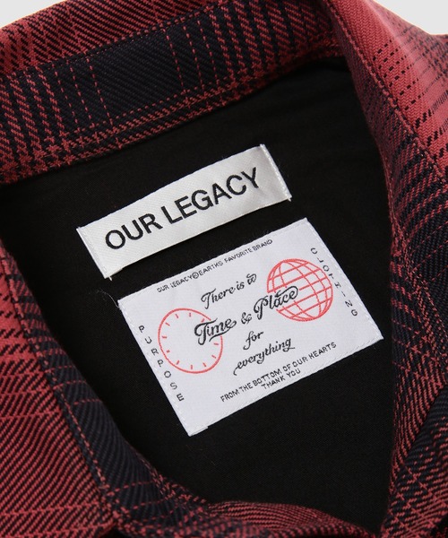 Our Legacy(アワーレガシー)の「OUR LEGACY WHOPPIN SHIRT(シャツ/ブラウス・メンズ・レッド・44/46)」の7枚目の写真