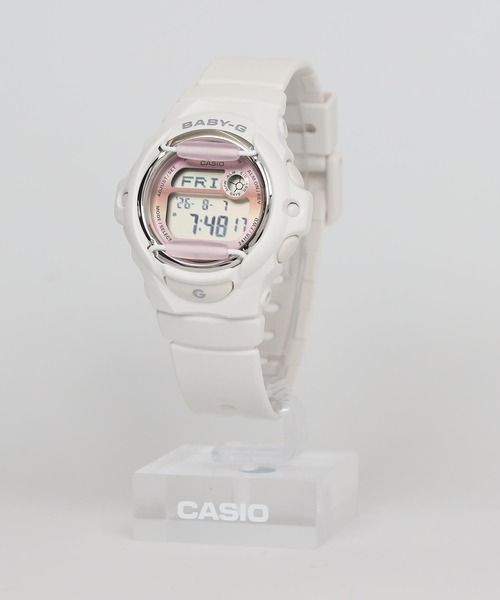 BABY-G（ベイビージー）の「BG-169シリーズ / BG-169GD-7JF（デジタル腕時計・レディース・ホワイト×ピンク・FREE）」の7枚目の写真