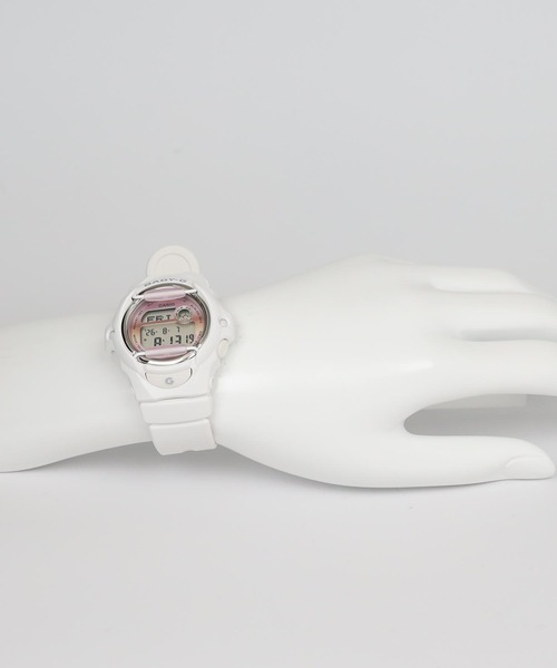 BABY-G（ベイビージー）の「BG-169シリーズ / BG-169GD-7JF（デジタル腕時計・レディース・ホワイト×ピンク・FREE）」の13枚目の写真