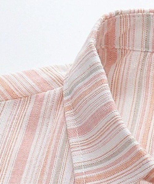 Stripe Lace Corn Applique Shirt