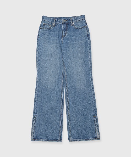 JOSE MOON(ジョゼムーン)の「SLIT LEG DENIM/スリットレッグデニム(デニムパンツ・レディース・ブルー・34/36/38)」の18枚目の写真