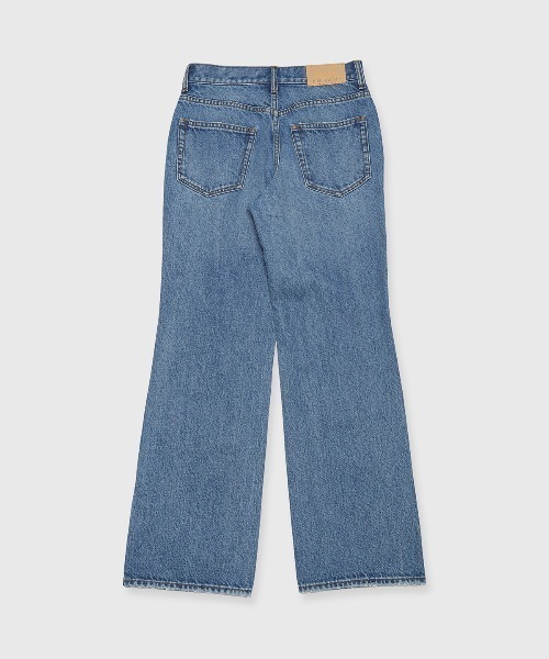 JOSE MOON(ジョゼムーン)の「SLIT LEG DENIM/スリットレッグデニム(デニムパンツ・レディース・ブルー・34/36/38)」の19枚目の写真