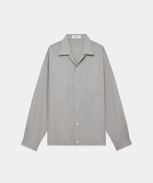 markaware（マーカウェア）の「【marka】OPEN COLLAR L/S SHIRT WITH HEM TAB（シャツ/ブラウス）」