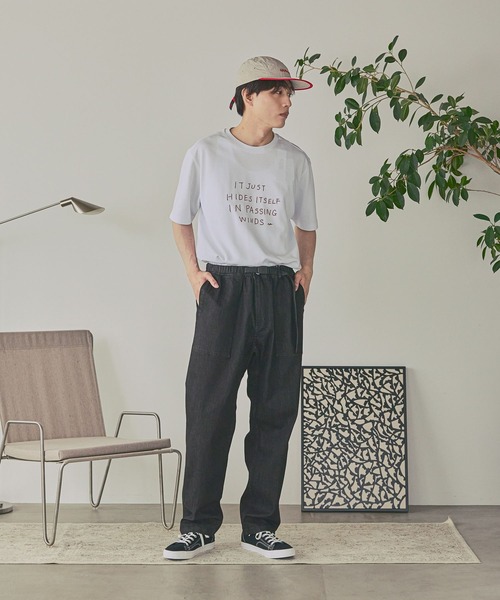 GLOBAL WORK(グローバルワーク)の「GRAMICCI(グラミチ)/デニムテーパード/670158(デニムパンツ・メンズ・ブルー/ブラック・X-LARGE/SMALL/MEDIUM/LARGE)」の3枚目の写真