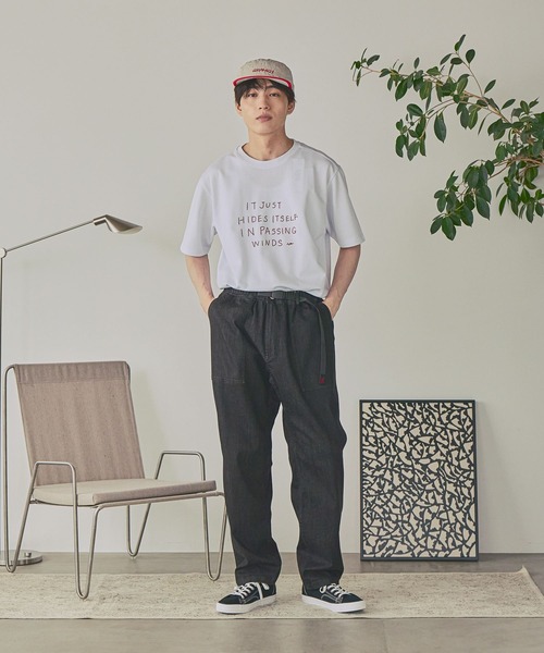 GLOBAL WORK(グローバルワーク)の「GRAMICCI(グラミチ)/デニムテーパード/670158(デニムパンツ・メンズ・ブルー/ブラック・X-LARGE/SMALL/MEDIUM/LARGE)」の4枚目の写真