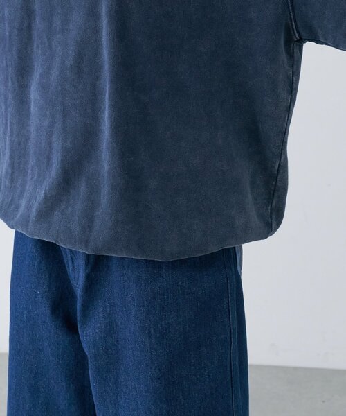 CIAOPANIC TYPY(チャオパニックティピー)の「【ZOZO限定】【UNISEX】アシッドウォッシュ裏毛加工スウェット(スウェット・レディース・ブラック/レッド/ブラウン/グレー/イエロー/サックスブルー/インディゴブルー/ネイビー・MEDIUM/LARGE)」の19枚目の写真