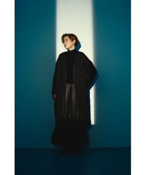 RIM.ARK(リムアーク)の「【26FW OUTER PRE ORDER】Original quilting cover CT(オリジナル キルティング カバー コート)(その他アウター・レディース・ネイビー/ブラウン/ブラック・FREE)」の9枚目の写真
