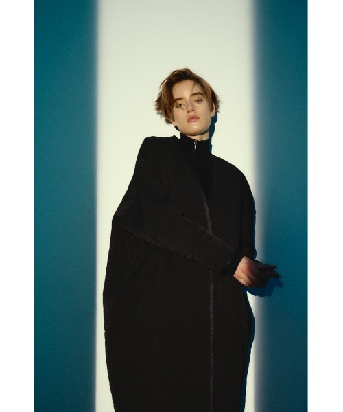RIM.ARK(リムアーク)の「【26FW OUTER PRE ORDER】Original quilting cover CT(オリジナル キルティング カバー コート)(その他アウター・レディース・ネイビー/ブラウン/ブラック・FREE)」の16枚目の写真