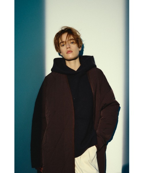 RIM.ARK(リムアーク)の「【26FW OUTER PRE ORDER】Original quilting cover CT(オリジナル キルティング カバー コート)(その他アウター・レディース・ネイビー/ブラウン/ブラック・FREE)」の18枚目の写真
