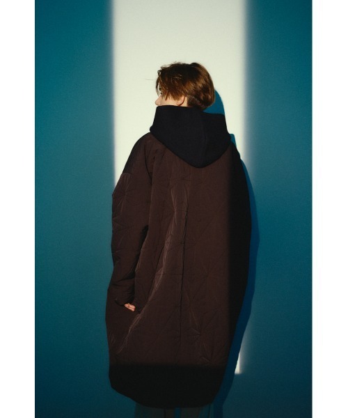 RIM.ARK(リムアーク)の「【26FW OUTER PRE ORDER】Original quilting cover CT(オリジナル キルティング カバー コート)(その他アウター・レディース・ネイビー/ブラウン/ブラック・FREE)」の20枚目の写真