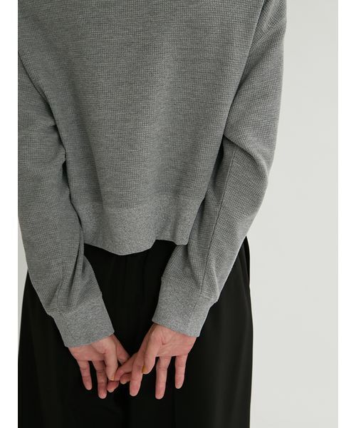 Mila Owen(ミラオーウェン)の「マルチウェイサーマルオフショルカットソー(Tシャツ/カットソー・レディース・アイボリー/グレー/ライトピンク/その他・F)」の16枚目の写真