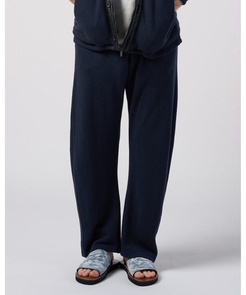 wjk(ダヴルジェイケイ)の「soft luxe urake wide banana pants(その他パンツ・メンズ・ネイビー/ブラック・X-LARGE/LARGE/MEDIUM/SMALL)」の5枚目の写真