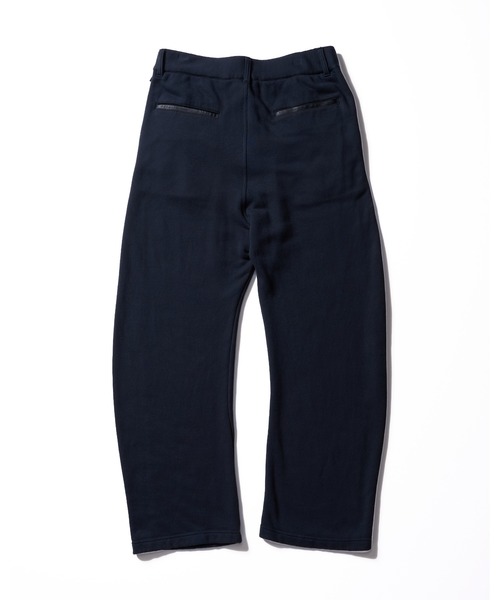 wjk(ダヴルジェイケイ)の「soft luxe urake wide banana pants(その他パンツ・メンズ・ネイビー/ブラック・X-LARGE/LARGE/MEDIUM/SMALL)」の4枚目の写真