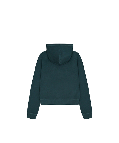 TUOMIO（トゥオミオ）の「SLIM FIT STITCH HOODED ZIP-UP [TEAL]（パーカー・レディース・その他・1/2）」の3枚目の写真
