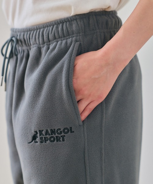 KANGOL SPORT(カンゴールスポーツ)の「【KANGOL SPORT】サイドライン切替ドロストフリースイージーパンツ(その他パンツ・レディース・レッド/グレー/ブラック・LL/L/M)」の19枚目の写真