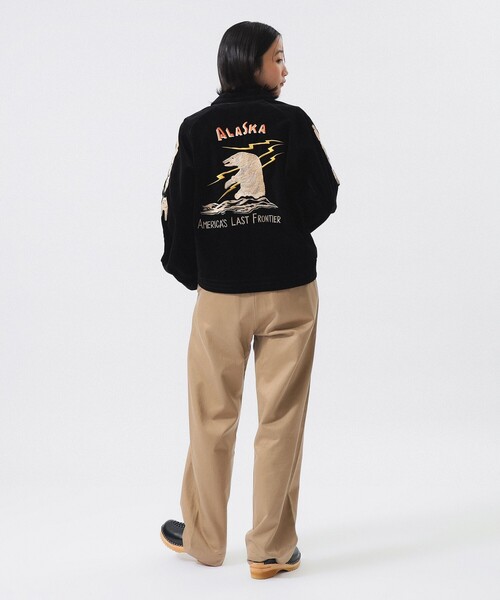 BEAMS BOY(ビームスボーイ)の「【別注】テーラー東洋 / VELVETEEN ALASKA JACKET(ブルゾン・レディース・ブラック・SMALL/X-SMALL)」の2枚目の写真