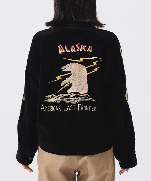 BEAMS BOY(ビームスボーイ)の「【別注】テーラー東洋 / VELVETEEN ALASKA JACKET(ブルゾン・レディース・ブラック・SMALL/X-SMALL)」の7枚目の写真
