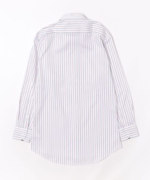 TOKYO SHIRTS(トウキョウシャツ)の「【超形態安定】 形態安定ノンアイロン ボタンダウン 長袖ビジネスワイシャツ(ビジネスシャツ・メンズ・ブルー系・首回り42cm-裄丈82cm/首回り42cm-裄丈86cm/首回り43cm-裄丈82cm/首回り39cm-裄丈84cm/首回り41cm-裄丈82cm/首回り43cm-裄丈86cm/首回り37cm-裄丈80cm/首回り37cm-裄丈84cm/首回り39cm-裄丈80cm/首回り41cm-裄丈86cm)」の7枚目の写真