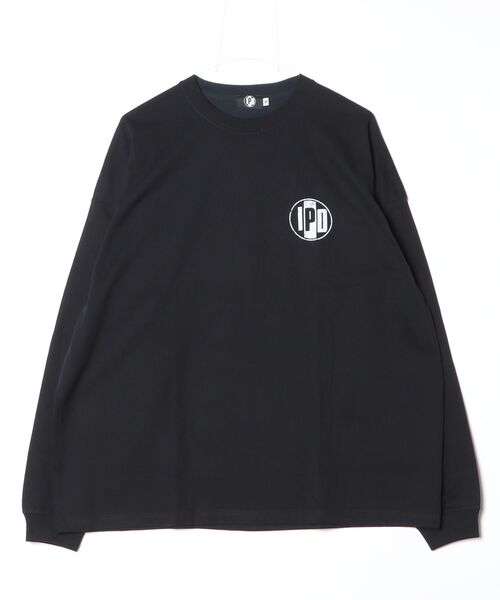 IPD(アイピーディー)の「【IPD】OG DISTRESSED LS(Tシャツ/カットソー・メンズ・ホワイト/ブラック・LARGE/MEDIUM)」の2枚目の写真