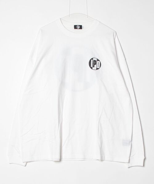 IPD(アイピーディー)の「【IPD】OG DISTRESSED LS(Tシャツ/カットソー・メンズ・ホワイト/ブラック・LARGE/MEDIUM)」の5枚目の写真