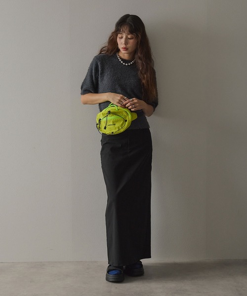 bohmal(ボマール)の「激ストレッチストレートスカート(スカート・レディース・チャコールグレー/ブラック・LARGE/MEDIUM/SMALL)」の3枚目の写真