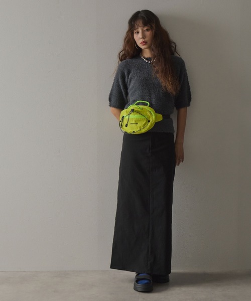 bohmal(ボマール)の「激ストレッチストレートスカート(スカート・レディース・チャコールグレー/ブラック・LARGE/MEDIUM/SMALL)」の5枚目の写真