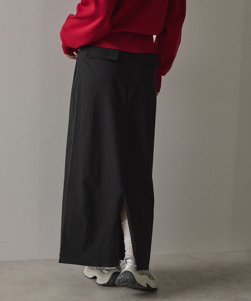 bohmal(ボマール)の「激ストレッチストレートスカート(スカート・レディース・チャコールグレー/ブラック・LARGE/MEDIUM/SMALL)」の11枚目の写真