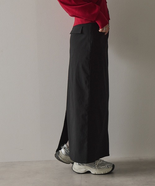 bohmal(ボマール)の「激ストレッチストレートスカート(スカート・レディース・チャコールグレー/ブラック・LARGE/MEDIUM/SMALL)」の12枚目の写真