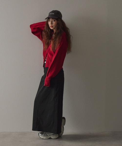 bohmal(ボマール)の「激ストレッチストレートスカート(スカート・レディース・チャコールグレー/ブラック・LARGE/MEDIUM/SMALL)」の13枚目の写真