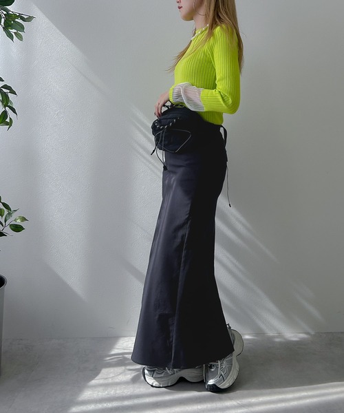 bohmal(ボマール)の「激ストレッチストレートスカート(スカート・レディース・チャコールグレー/ブラック・LARGE/MEDIUM/SMALL)」の19枚目の写真