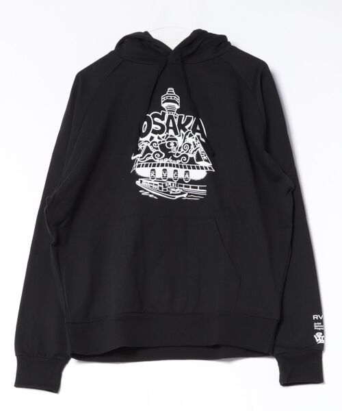 RVCA(ルーカ)の「RVCA メンズ OSAKA TAKO HD パーカー 【2026年秋冬モデル】/ルーカプルオーバーパーカー(パーカー・メンズ・ブラック/ヘザーグレー・X-LARGE/LARGE/MEDIUM)」の8枚目の写真