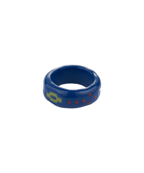 NFF（エヌエフエフ）の「ドゥードル ボールドリング ネイビー（リング・レディース・その他・12号/10号/8号/6号/4号/2号/22号/20号/18号/16号/14号）」の3枚目の写真