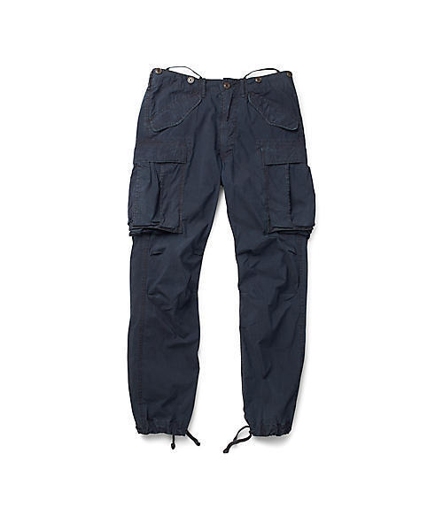 RRL（ダブル アール エル）の「インディゴ ミリタリー カーゴ パンツ 