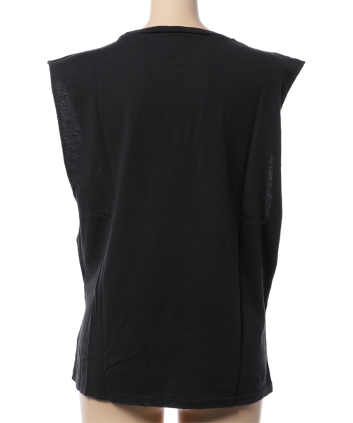 Denime(ドゥニーム)の「プリントタンクトップ-Nirvana/ニルヴァーナ- A(タンクトップ・レディース・ホワイト/ブラック・SMALL)」の9枚目の写真