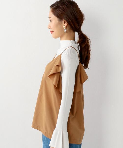 SACRA（サクラ）の「SACRA ラッフルキャミソール / サクラ（シャツ  