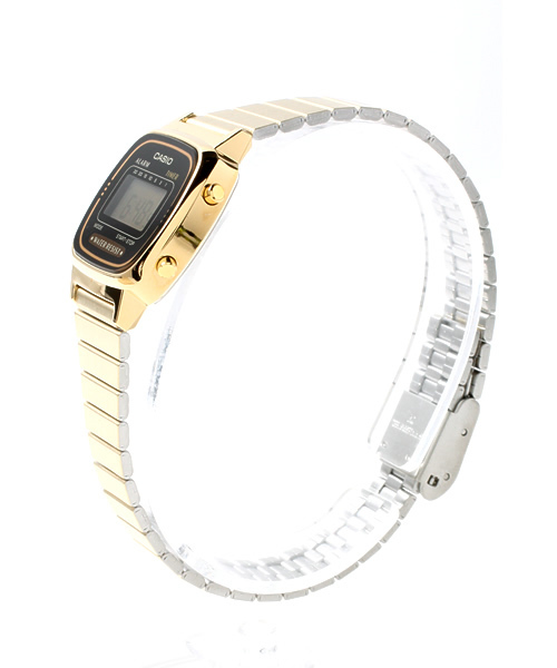 alcali（アルカリ）の「CASIO /  デジタルウォッチ(GD)（アナログ腕時計・レディース・ゴールド・FREE）」の3枚目の写真