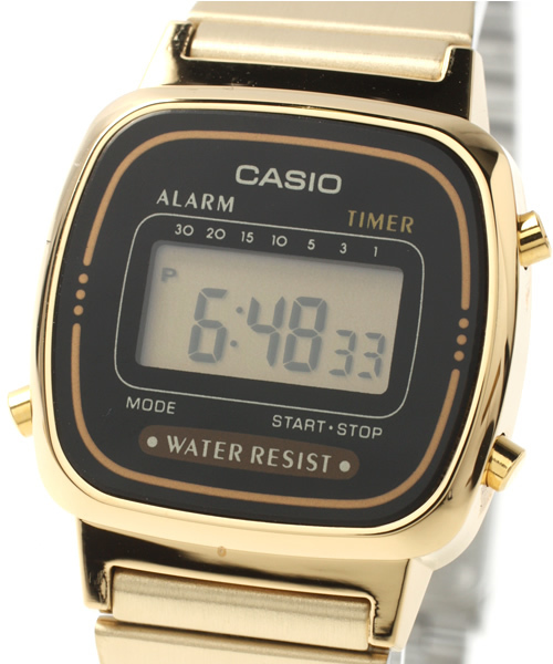 alcali（アルカリ）の「CASIO /  デジタルウォッチ(GD)（アナログ腕時計・レディース・ゴールド・FREE）」の5枚目の写真